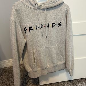"Friends" Hoodie in a size medium from H&M! In great condition! Grey with logo!!